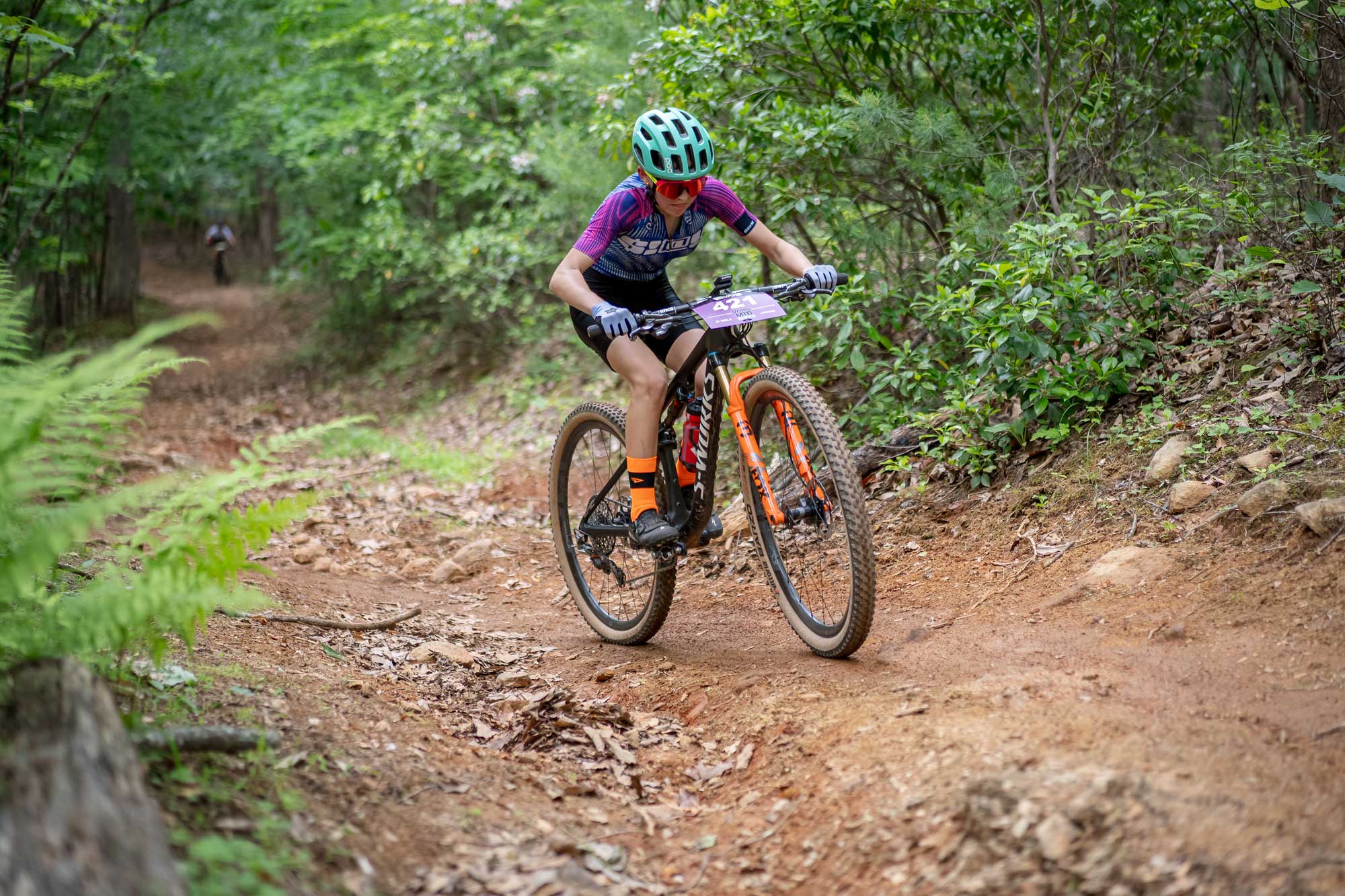 XC mountain bike racing